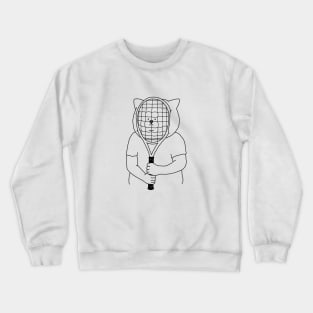 Racket Cat Crewneck Sweatshirt